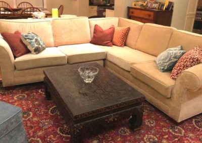 Custom Upholstered Sectional Sofa