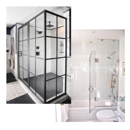 Glass Shower and Tub Enclosure